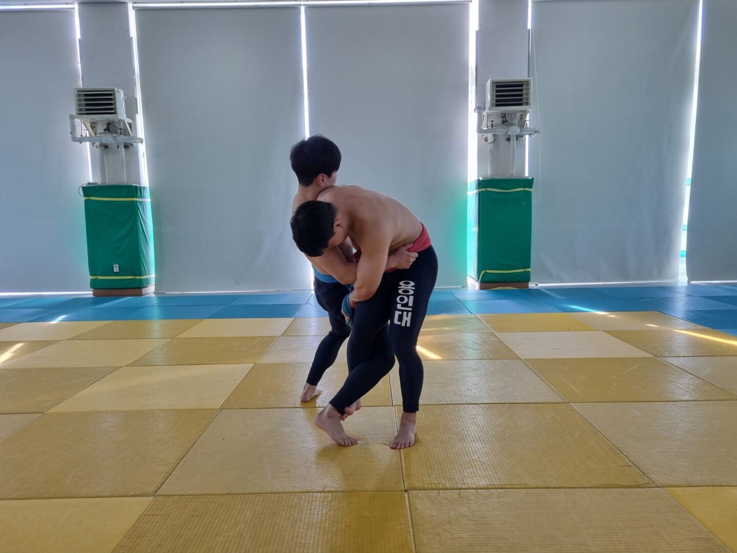 밭다리 감아돌리기